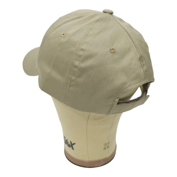 FSR Transport Beige Khaki Adjustable Strapback Cap Trucker Baseball Hat Cotton - Picture 12 of 13